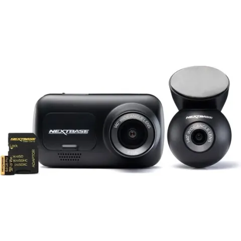 Nextbase 320XR Dashcam Voor Auto - Voor- en Achter - 140° Groothoeklens - Full HD