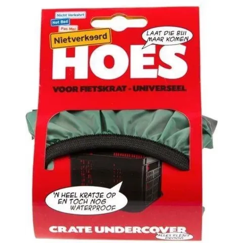 Niet Verkeerd Krathoes Undercover 40 X 30 Cm Polyester Groen