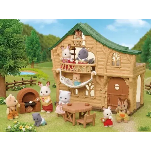 NIEUW: Sylvanian Families Blokhut aan het meer 5451