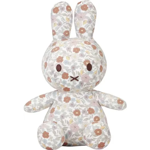 Nijntje x Little Dutch - Vintage Little Flower - Knuffel all over print 25 cm