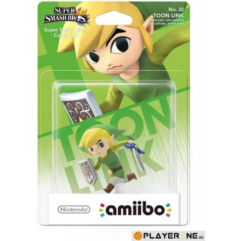 Nintendo amiibo Ingame speelfiguur - Super Smash Figuur Toon Link - Wii U + NEW 3DS
