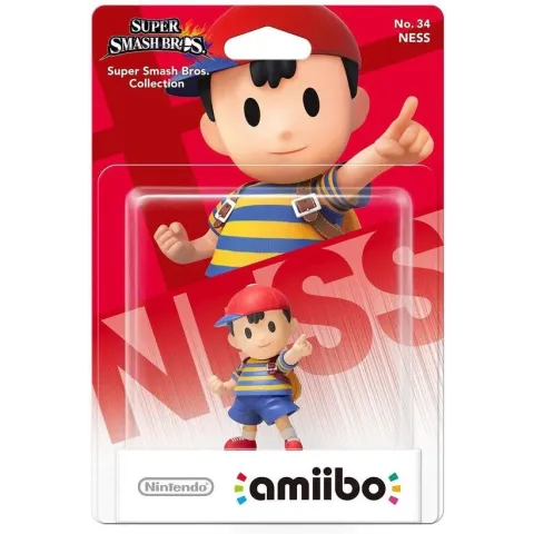 Nintendo amiibo Super Smash Figuur Ness - Wii U - NEW 3DS - Switch