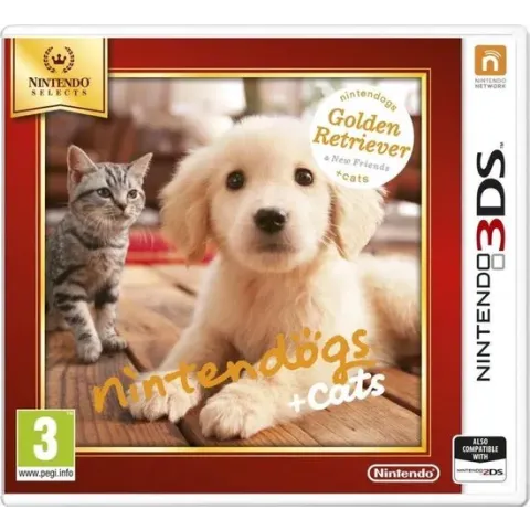 Nintendogs + Cats: Golden Retriever + New Friends (3DS/2DS)
