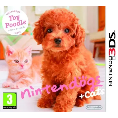 Nintendogs + Cats: Toy Poedel + Nieuwe Vrienden - 2DS + 3DS