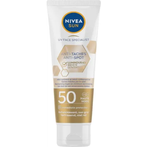 NIVEA SUN FACE LUMINOUS ZONNECRÈME Anti-Pigment - SPF50 40ML