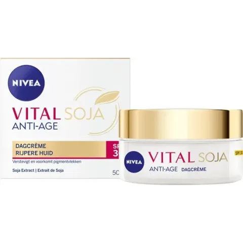 NIVEA VITAL Soja Anti-Age Beschermende SPF30 - 50 ml - Dagcrème