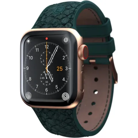 Njord byELEMENTS Apple Watch 44/45mm/Ultra Smartwatchbandje - Groen