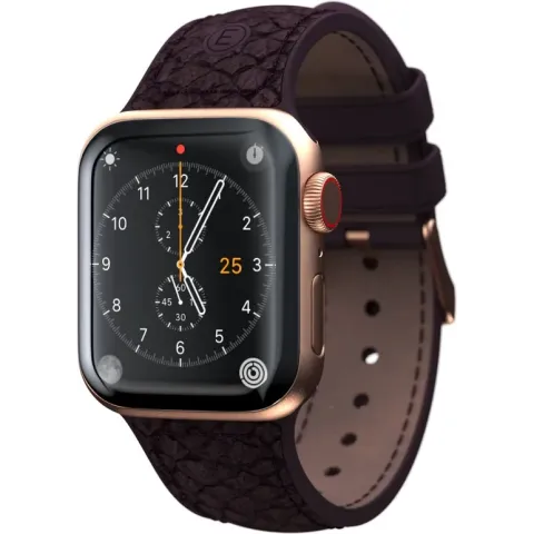 Njord byELEMENTS Apple Watch 44/45mm/Ultra Smartwatchbandje - Paars