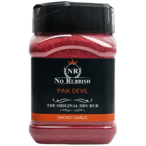 No Rubbish Pink Devil