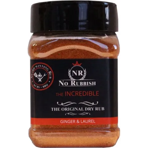 No Rubbish - The Incredible - BBQ rub - Dry Rub