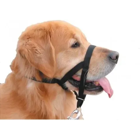 Nobby Easy Leader - Hond - Anti trekhalsband - Nr. 2 - Zwart