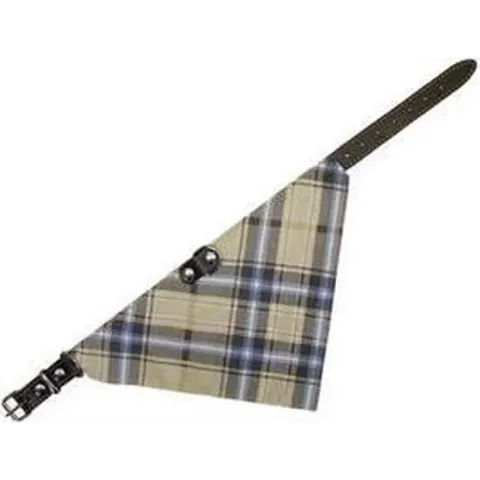 Nobby halsband zakdoek bruin - 50 cm