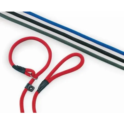 Nobby Run Retriever Lijn - Lijn en Halsband - Rood - 0,9 x 170 cm