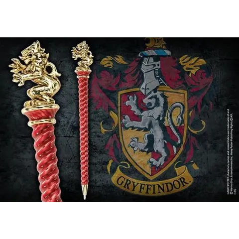 Noble Collection Balpen Harry Potter - Griffoendor 7 Cm Rood/goud