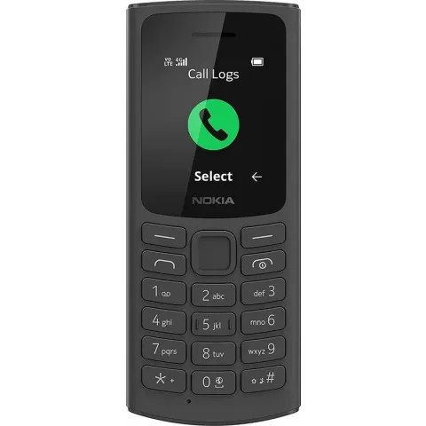 Nokia 105 2021- 4g - 48MB - Dual sim - Black - GSM