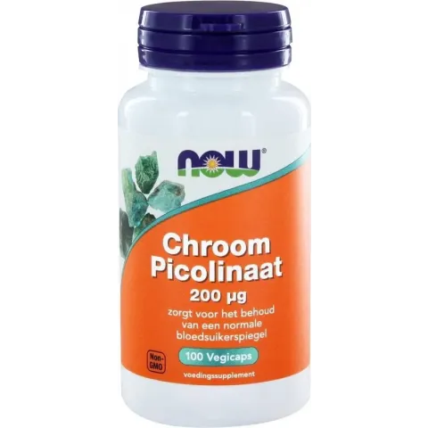 Now Foods - Chroom Picolinaat - 100 Vegicaps