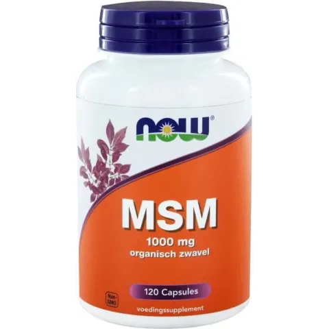 Now Foods - MSM Capsules 99,7% puur - 120 Capsules