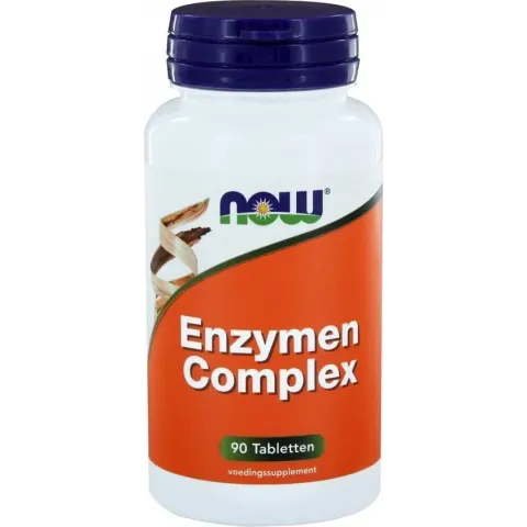 Now Foods - Super Enzymen Complex - Met 200 mg Betaïne - 90 Tabletten