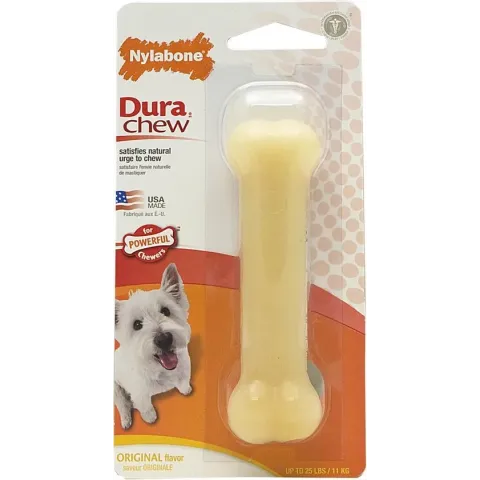 Nylabone Harde Bijters Kluif - Ham - Voor Honden tot 10 kg
