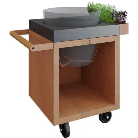 Ofyr Big Green Egg Table Corten 65 PRO Beton