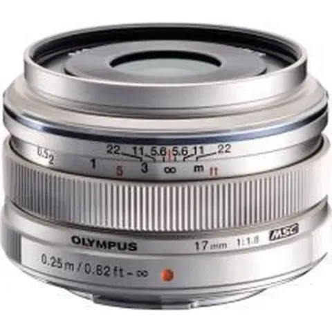 Olympus M.Zuiko - 17mm f/1.8 - Zilver