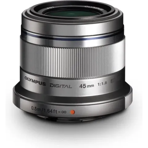 Olympus M.ZUIKO DIGITAL 45mm f/1.8 - Zilver