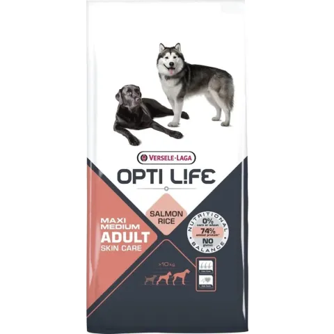 Opti Life Adult Skin Care Medium & Maxi - 12,5 kg