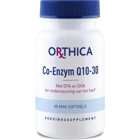 Orthica Co-Enzym Q10-30 (voedingssupplement) - 60 Mini Softgels