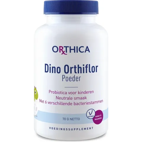 Orthica Dino Orthiflor - Poeder Probiotica Voor Kinderen - 70 Gram