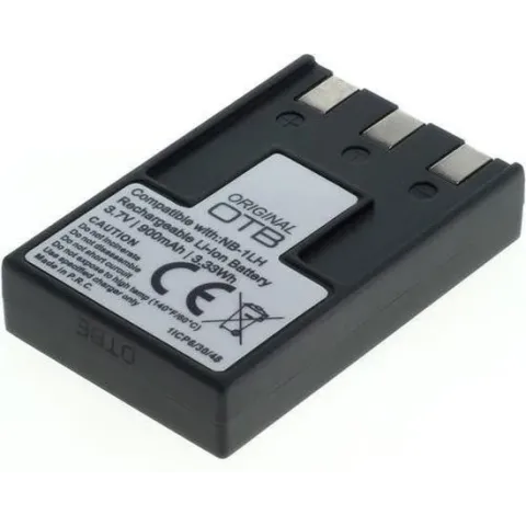 OTB Camera accu compatibel met Canon NB-1L / 900 mAh
