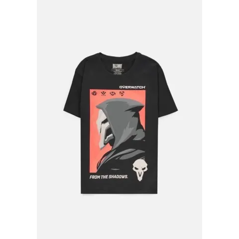 Overwatch Heren Tshirt -XL- Reaper Zwart