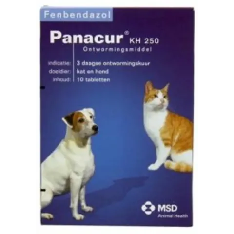 Panacur Ontworming - Hond En Kat - 10 Tabletten