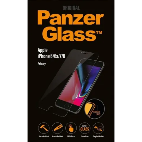 PanzerGlass Privacy Screenprotector voor de iPhone SE (2020)