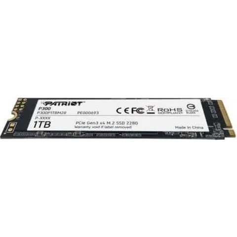 Patriot Memory P300 M.2 1000 GB PCI Express 3.0 NVMe