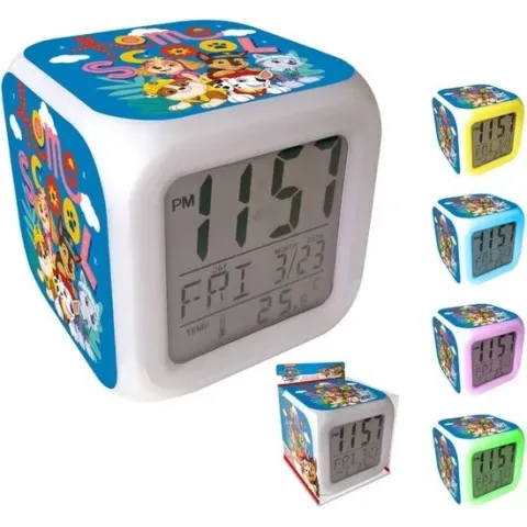 PAW Patrol Digitale Klok Met Alarm