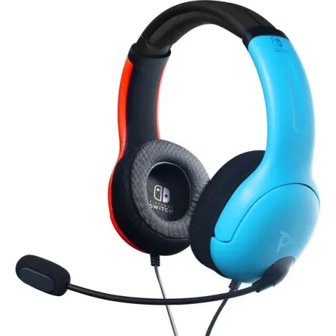 PDP Gaming LVL40 Stereo Gaming Headset - Nintendo Switch - Blauw/Rood