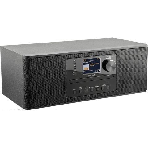 PEAQ PDR 370 BT Zwart