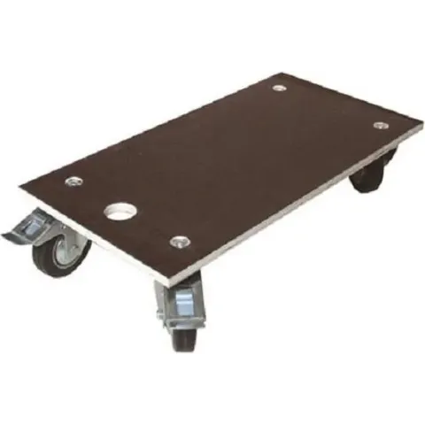 Perel Meubelverplaatser 57,5 X 30 Cm Hout/rubber Bruin