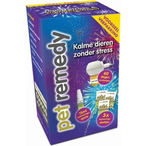 Pet Remedy Party Pack Vuurwerkangst - Antistressmiddel - 15 ml