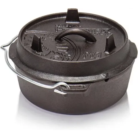 Petromax gietijzeren dutch oven  ft 3  zonder poten