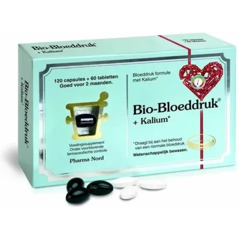 Pharma Nord - Bio-bloeddruk + kalium - 180 Capsules - Voedingssupplementen