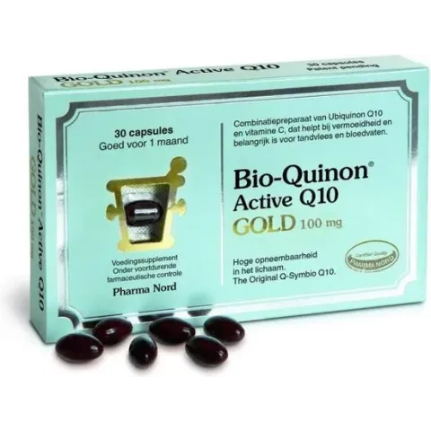 Pharma Nord Bio-Quinon Q10 Gold 100 mg - 30 Capsules - Voedingssupplement