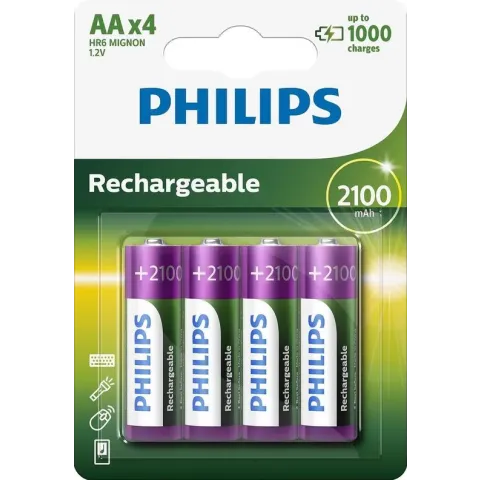 Philips AA Oplaadbare Batterijen