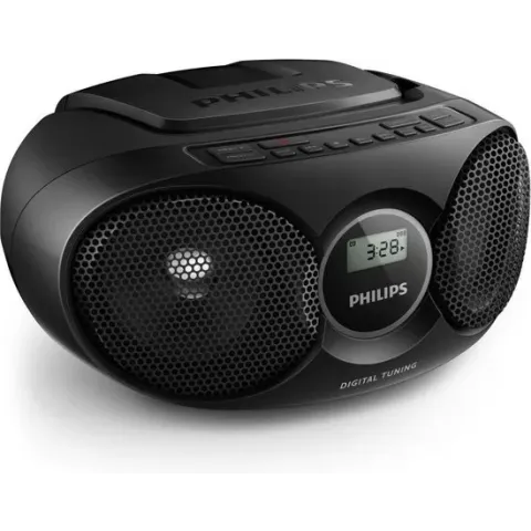 Philips AZ215B - Radio/CD-speler - Zwart