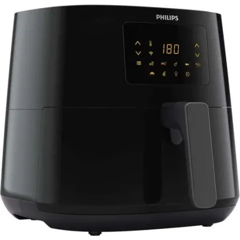 Philips Essential Rapid Air-technologie, 1,2 kg, 6,2 l, zwart, Airfryer XL