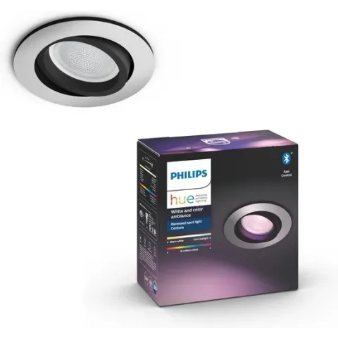 Philips Hue Centura Inbouwspot - White and Color Ambiance - 1 lichtpunt - Bluetooth