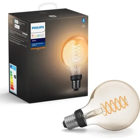 Philips Hue Filament Lamp - White - G93/E27 - losse lamp - Bluetooth