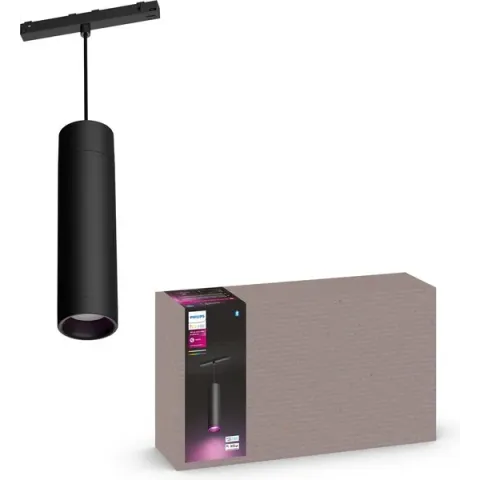 Philips Hue Perifo hanglamp - wit en gekleurd licht  - zwart - uitbreiding