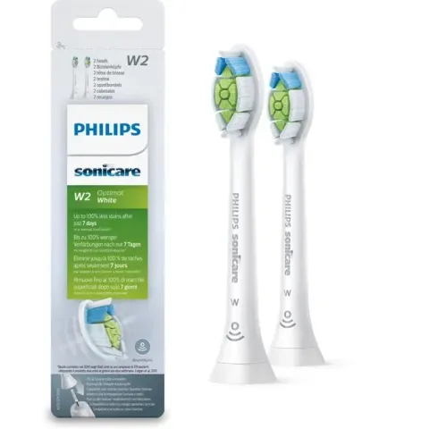 Philips HX6062/10 Sonicare Optimal White - Opzetborstels - 2 stuks