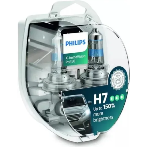 Philips Reservelampen Auto H7 X-tremevision Pro150 55w 2 Stuks